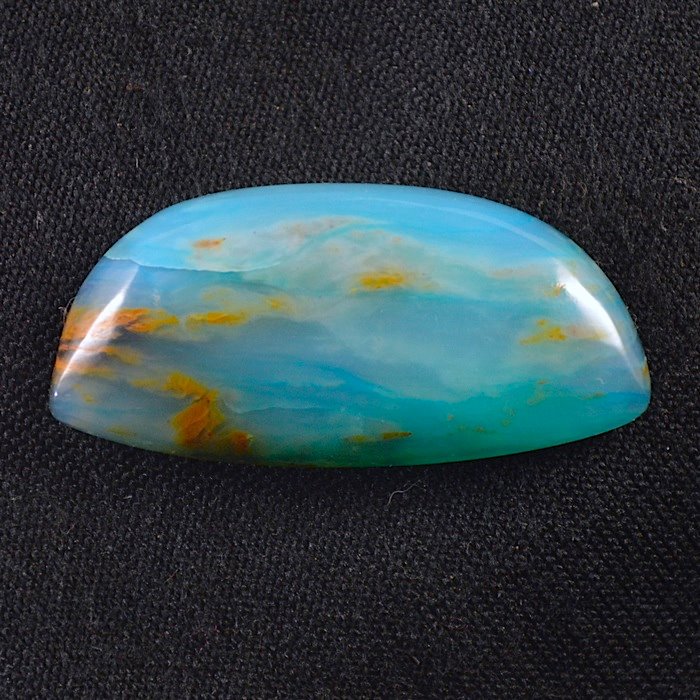 Blue Peruvian Opal by Stones In Motion