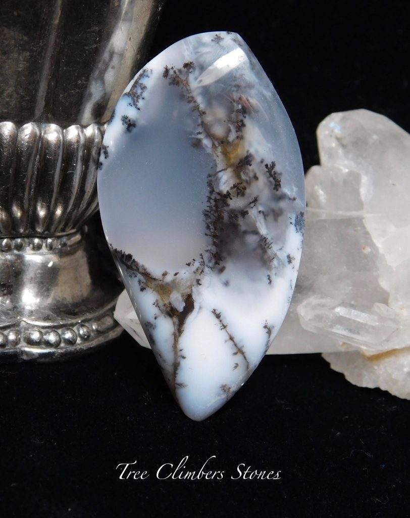 Winter Dreams Dendritic Opal by Tree Climber Stones