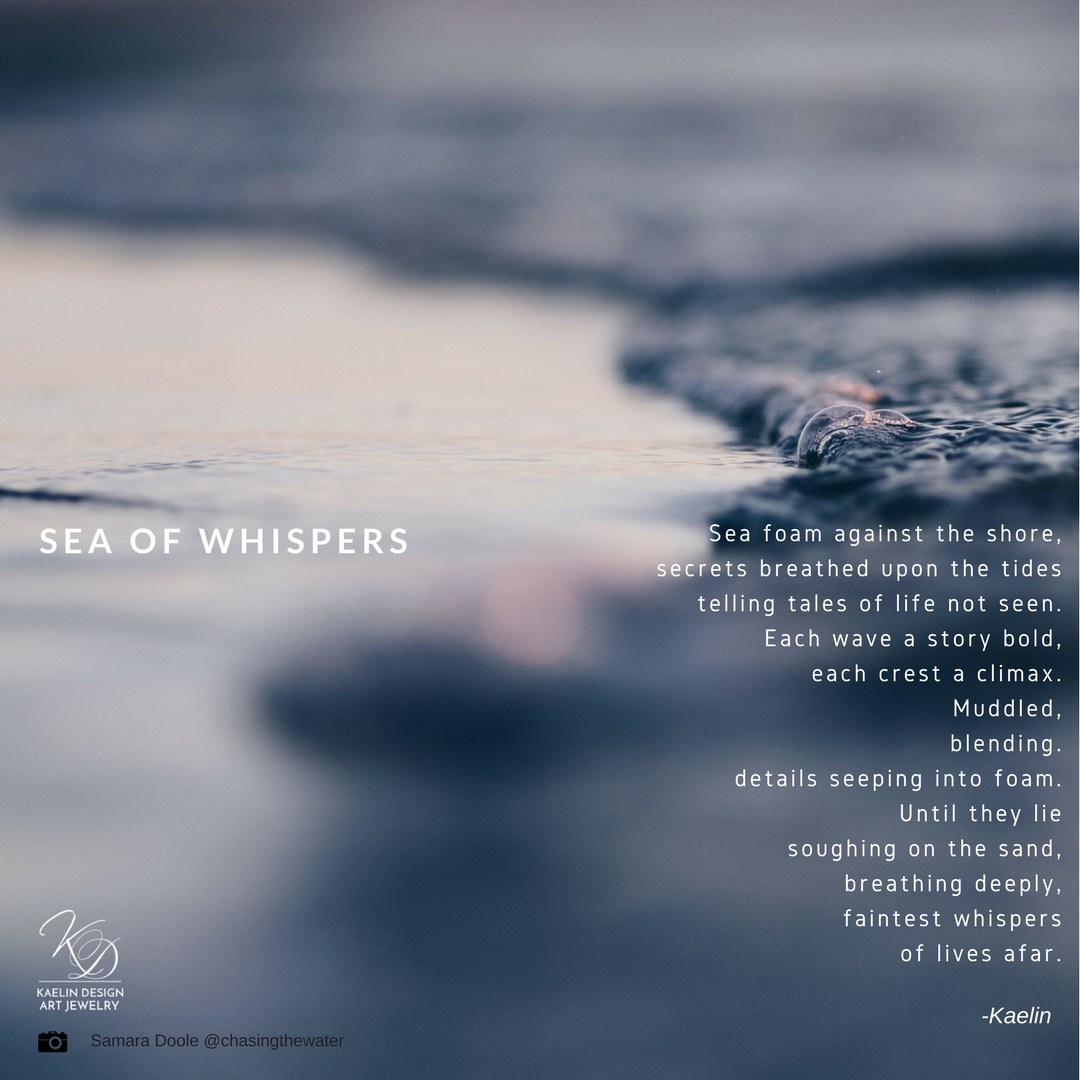 Sea of Whispers poem by Kaelin Design